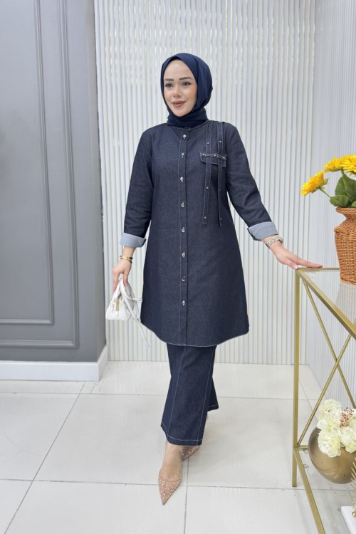 Nazlı Takım Lacivert