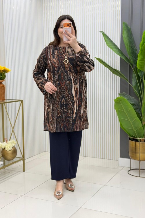 Nejla Tunik Takım Lacivert