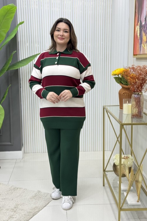 Zerrin Triko Takım Zümrüt